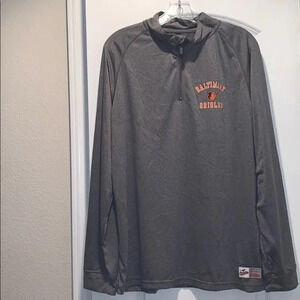 NWT Baltimore Orioles 1/4 Zip Jacket MLB Men’s Size Medium
